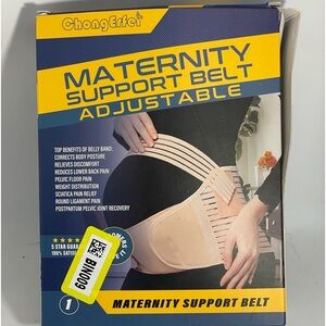 Chong Erfer Maternity support belt Black L New